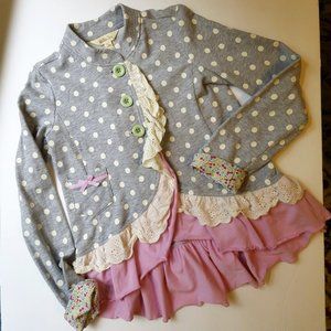 Matilda Jane Girls Button Up Sweater